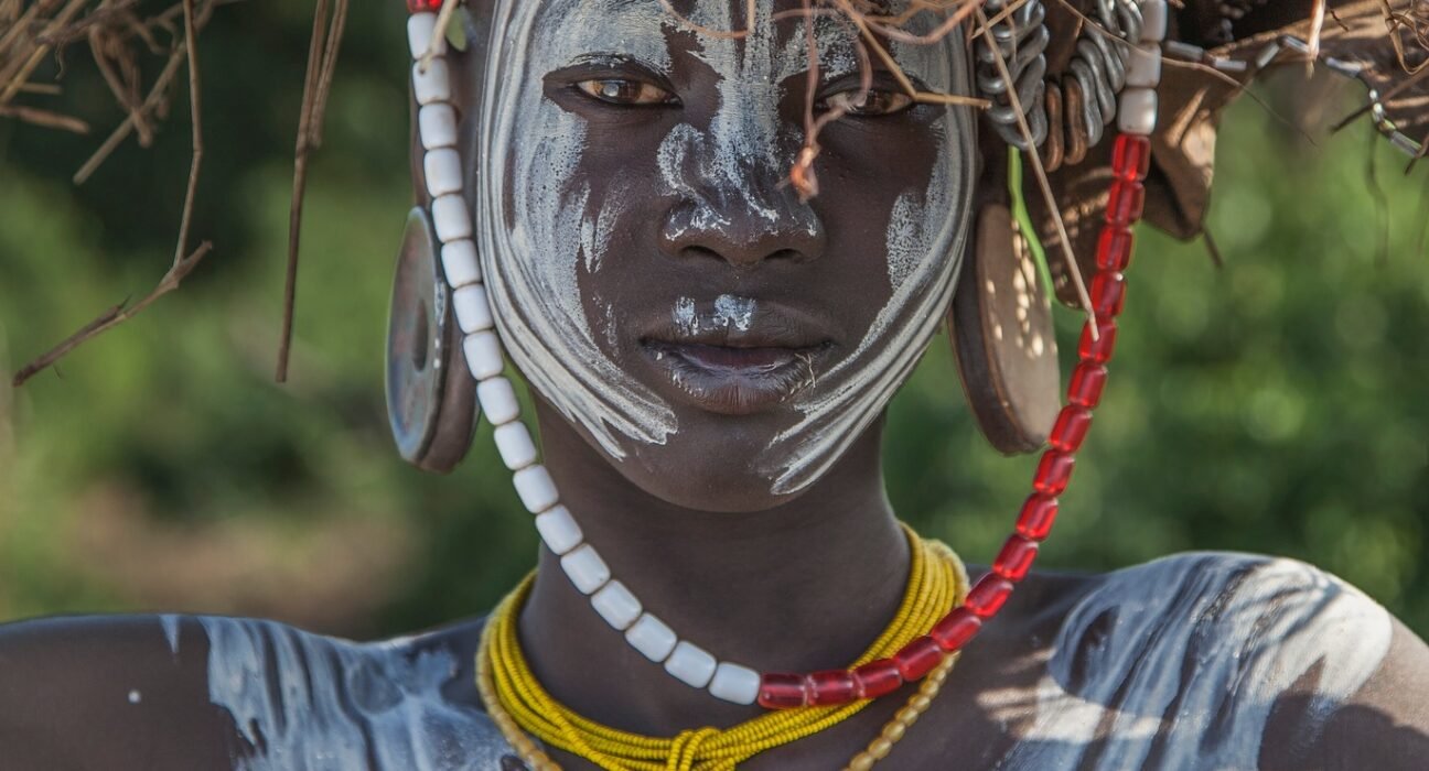 Woman of the Mursi Tribe, Omo Valley, Ethiopia