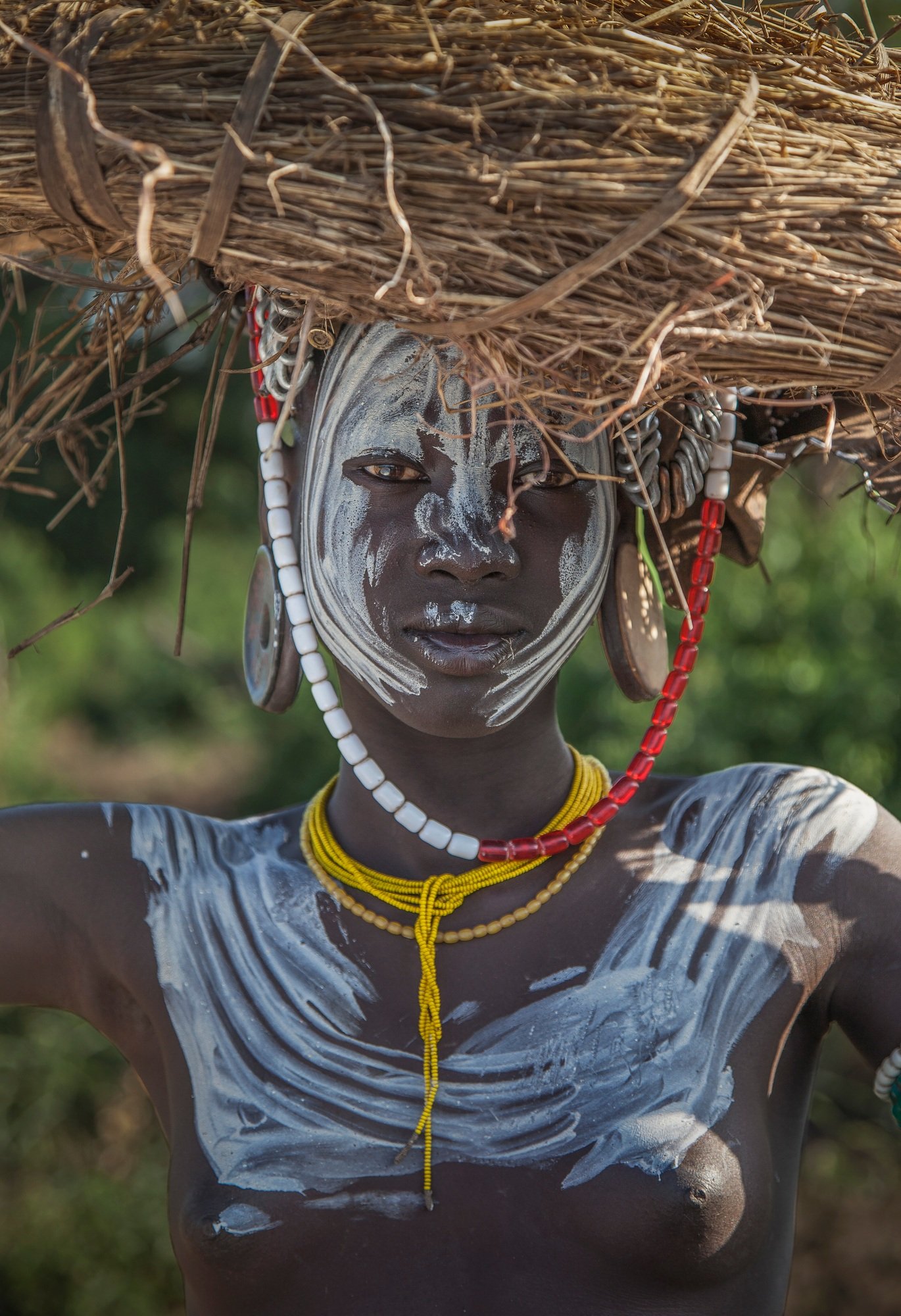 Woman of the Mursi Tribe, Omo Valley, Ethiopia